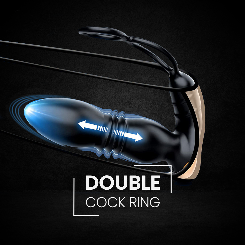 DualPulse: Retractable and Vibrating Prostate Stimulation Master