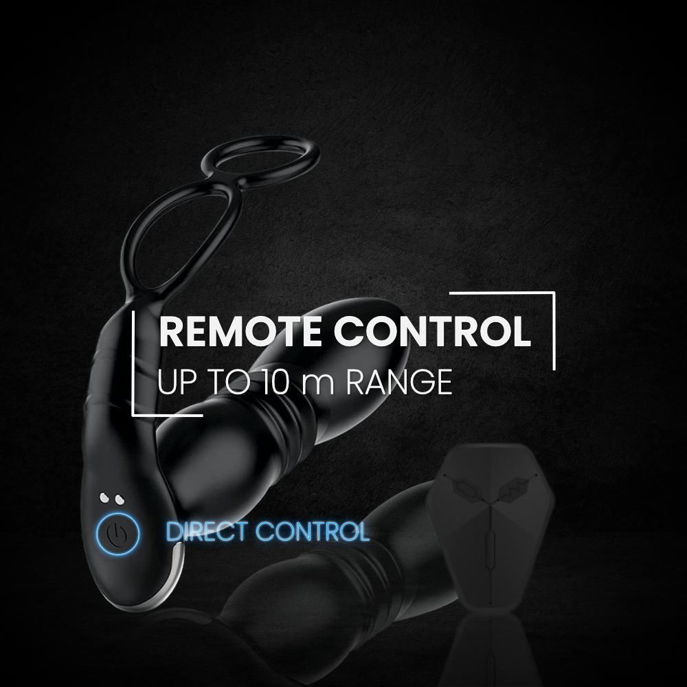 DualPulse: Retractable and Vibrating Prostate Stimulation Master