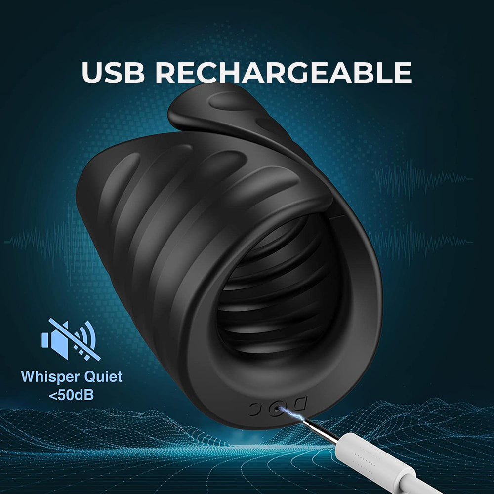 Whispering Vibes - Glans Trainer/Vibrating Stroker