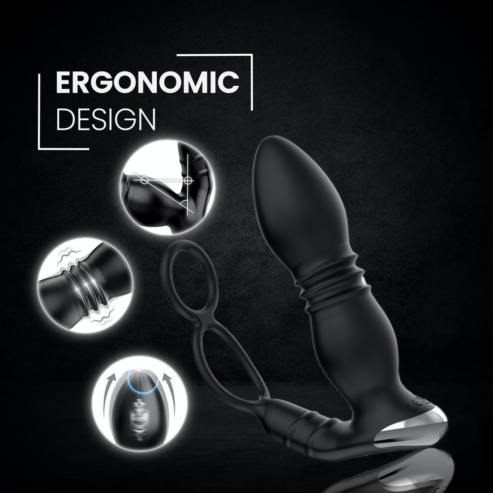 DualPulse: Retractable and Vibrating Prostate Stimulation Master