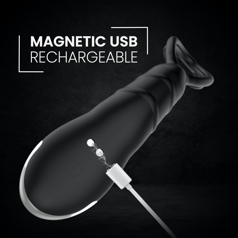 DualPulse: Retractable and Vibrating Prostate Stimulation Master