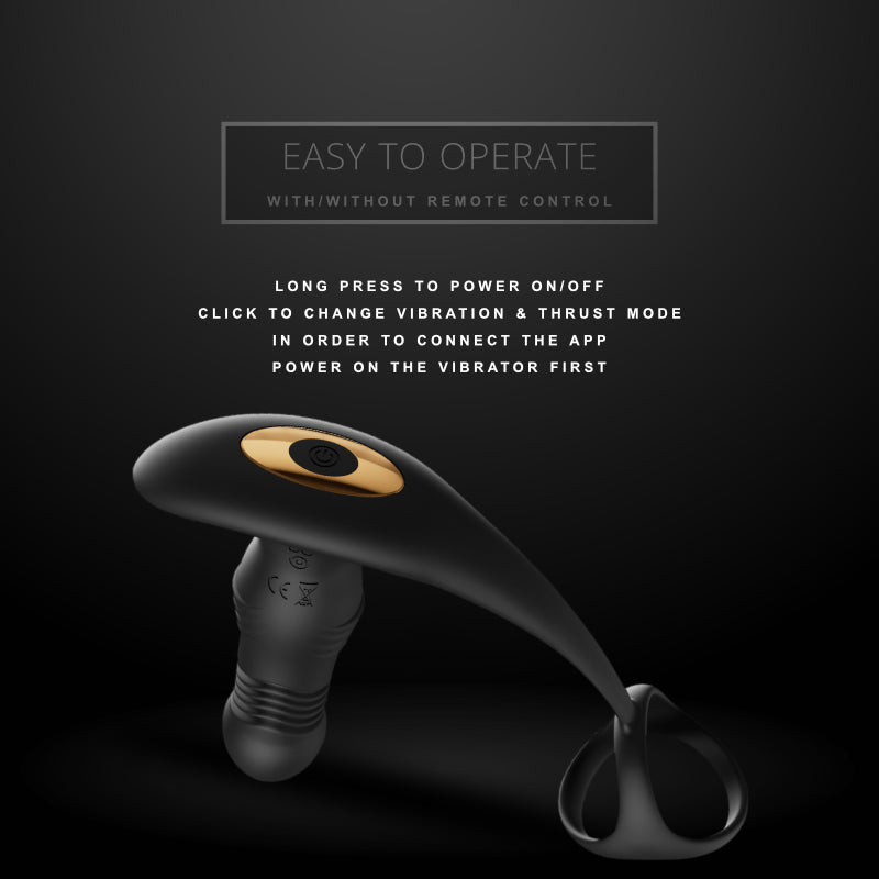 Lucas Thrusting Prostate Massage with Vibration