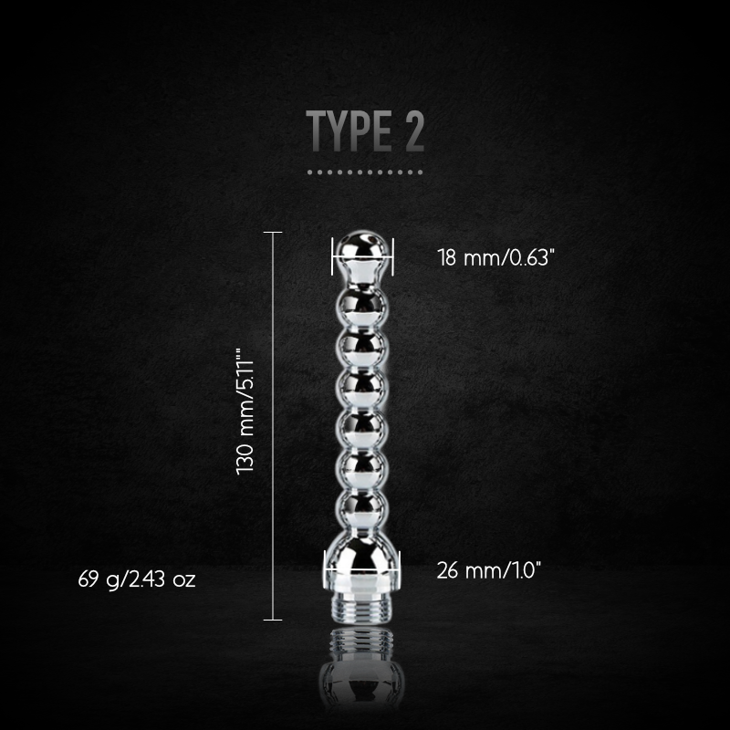 Bead Doucher - Elevate Your Douching with Stainless Steel Comfort