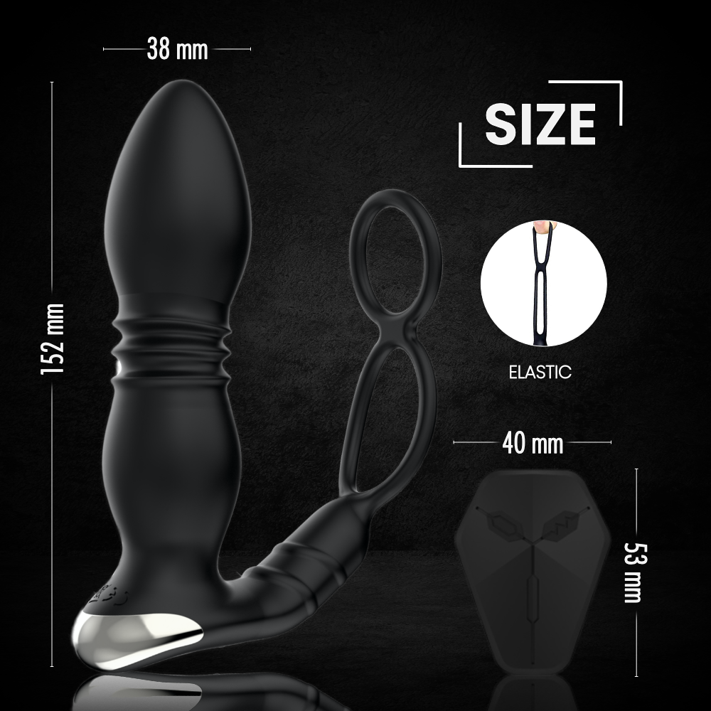 DualPulse: Retractable and Vibrating Prostate Stimulation Master