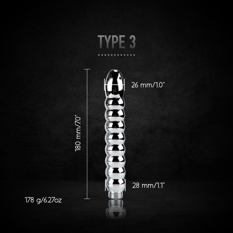 Bead Doucher - Elevate Your Douching with Stainless Steel Comfort