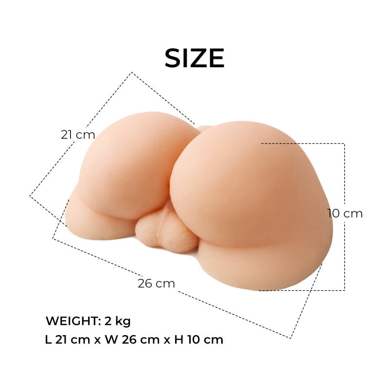 Realistic Male Ass Toy