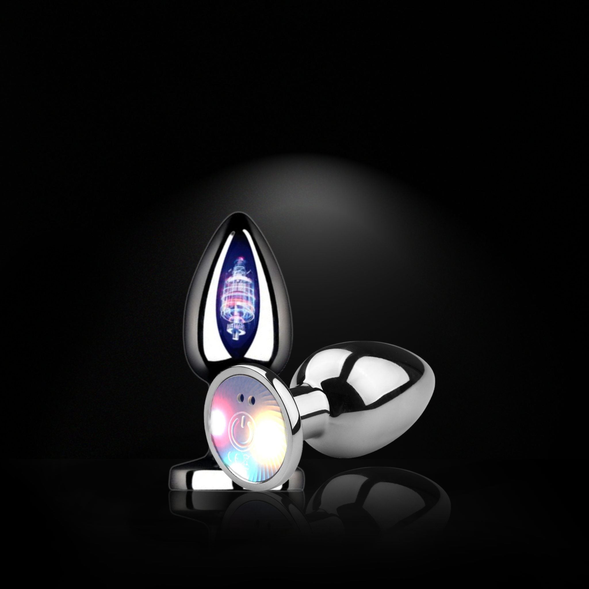 Groovy Booty - APP Stainless Steel Vibrating Anal Plug