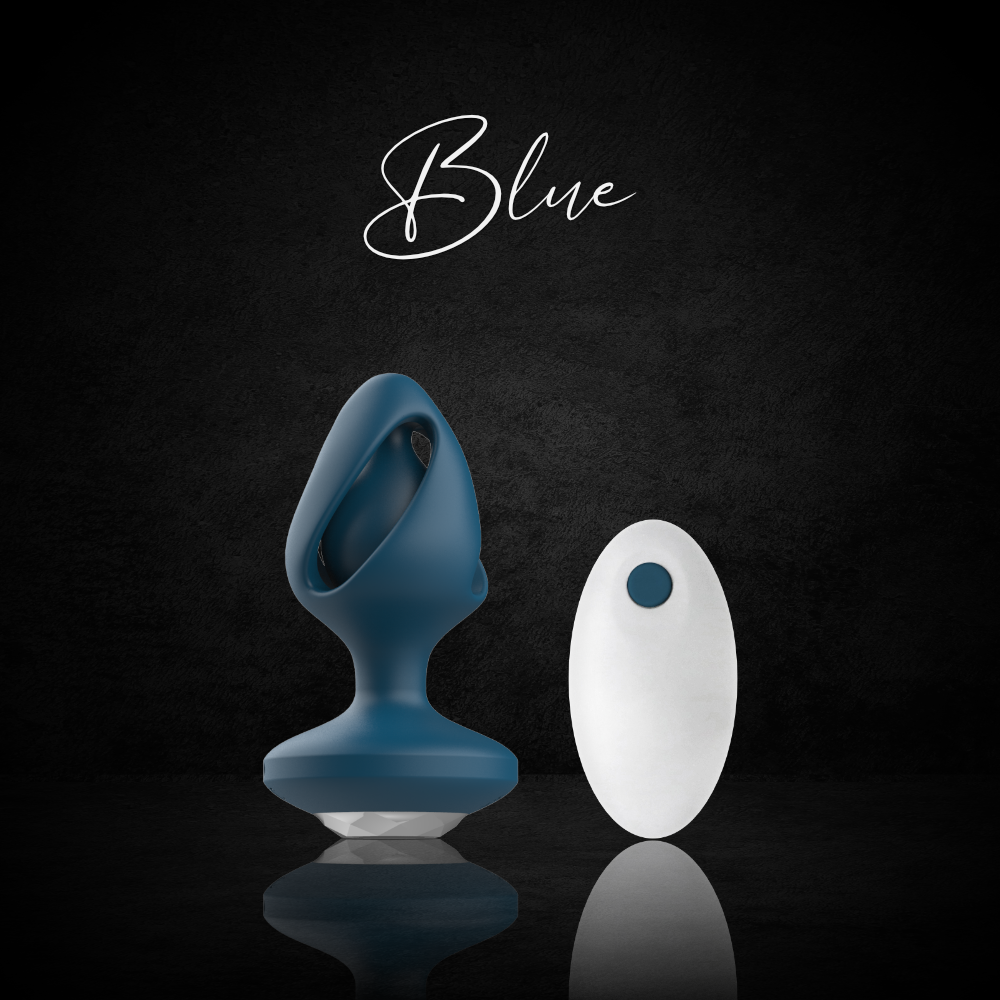 FlexiCage: Silicone Anal Plug with Vibrations and Outer Cage