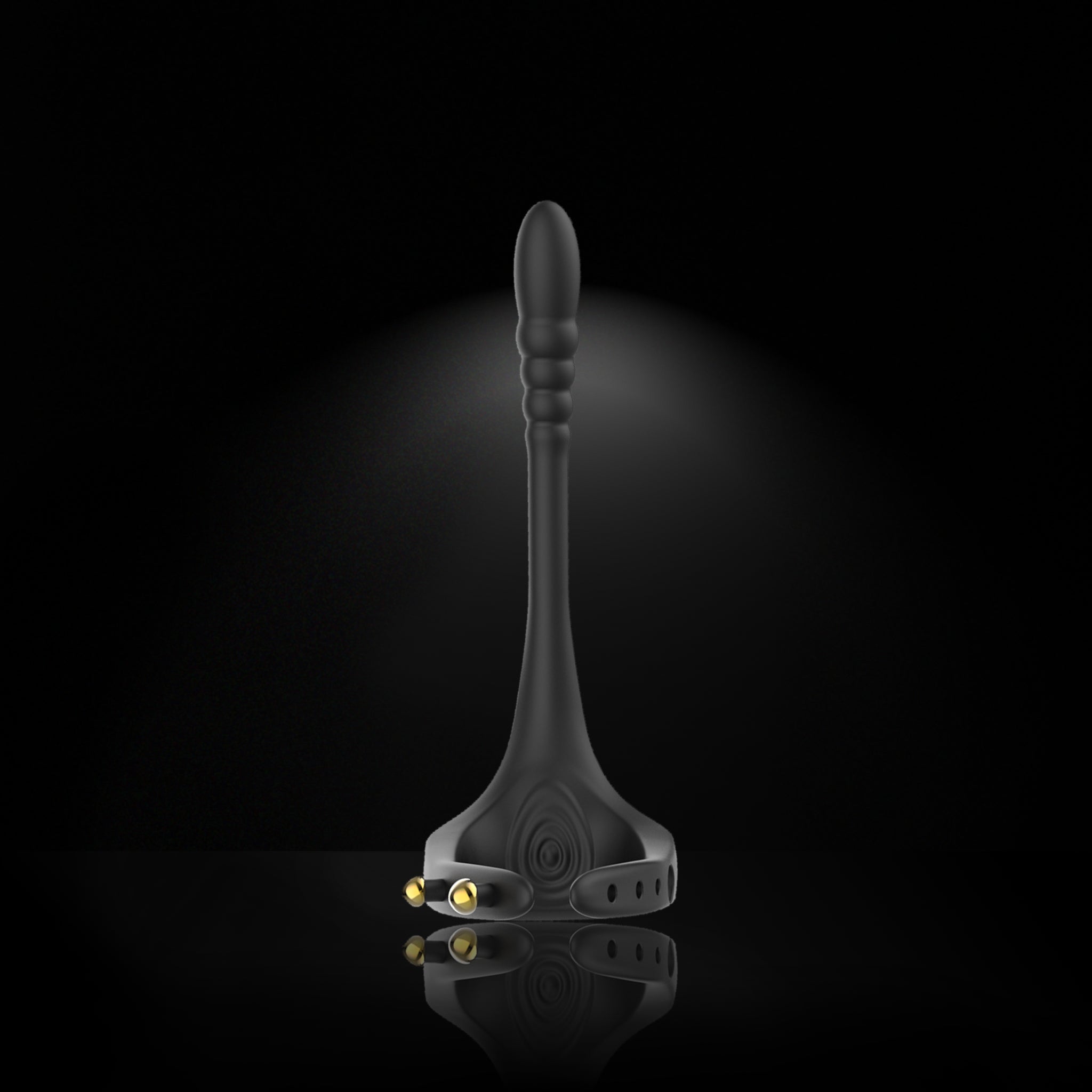 Triple Thrill – Vibrating Cock Ring + Anal Beads