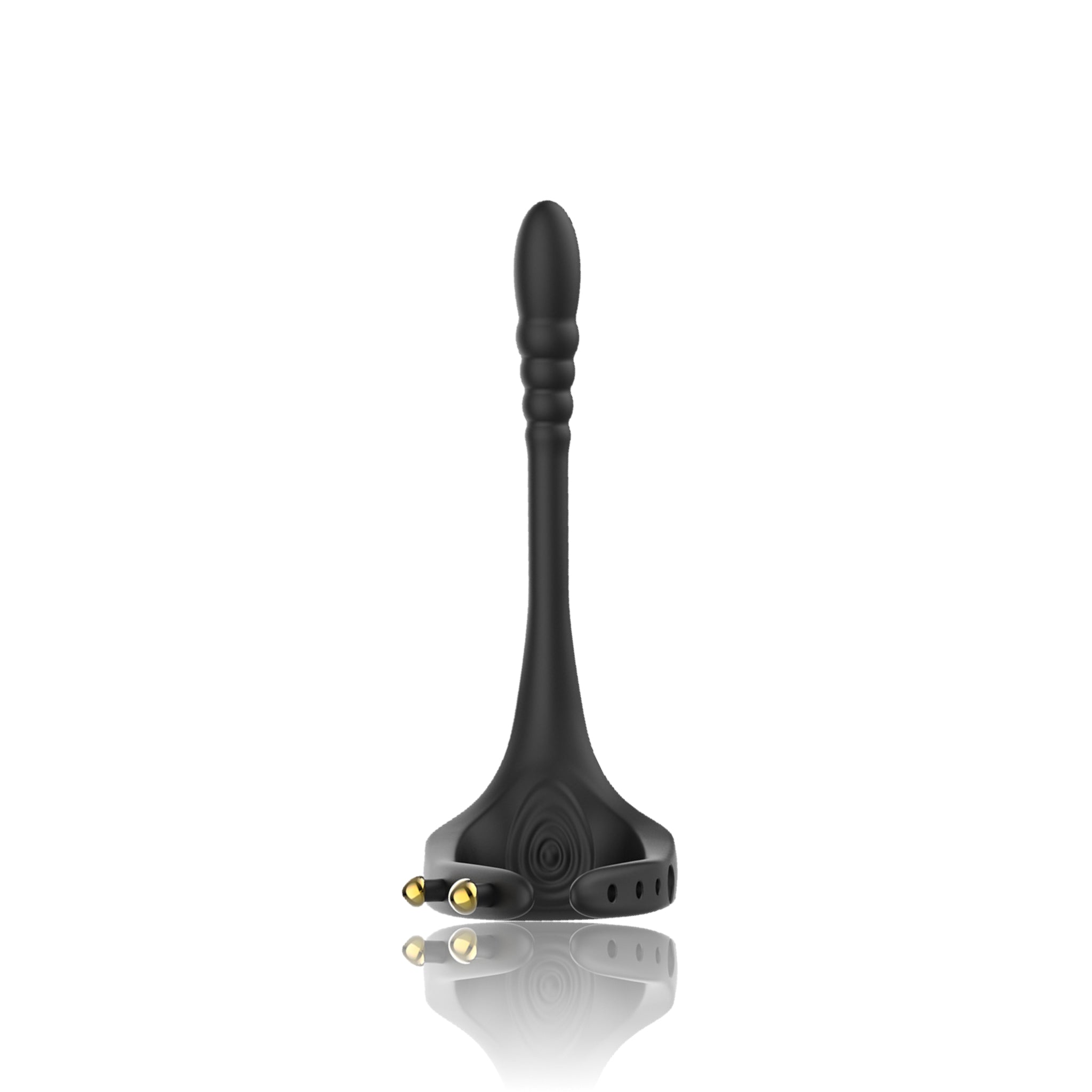Triple Thrill – Vibrating Cock Ring + Anal Beads