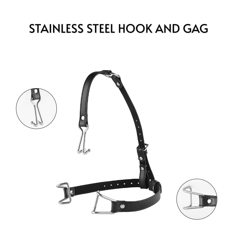 BDSM - Nose + Open Mouth Gag - FRISKY BUSINESS SG