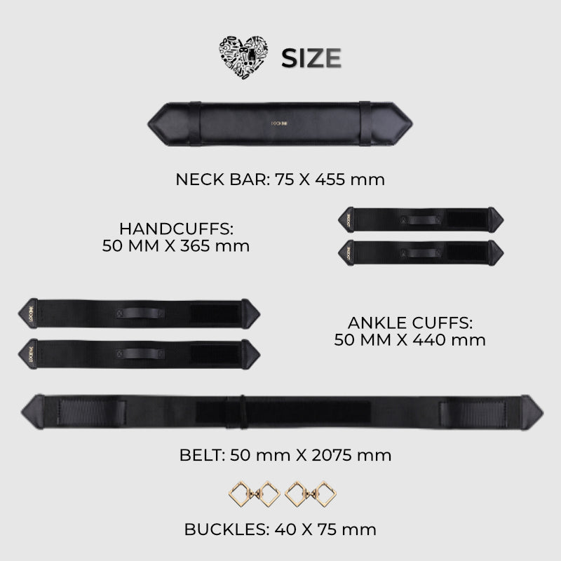 Bound Lux – High Quality BDSM Set - FRISKY BUSINESS SG