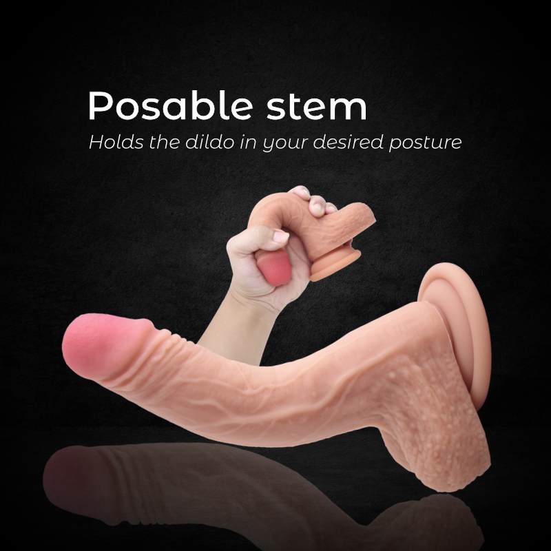 RealFlex Pro: The Posable Realistic Suction Cup Dildo