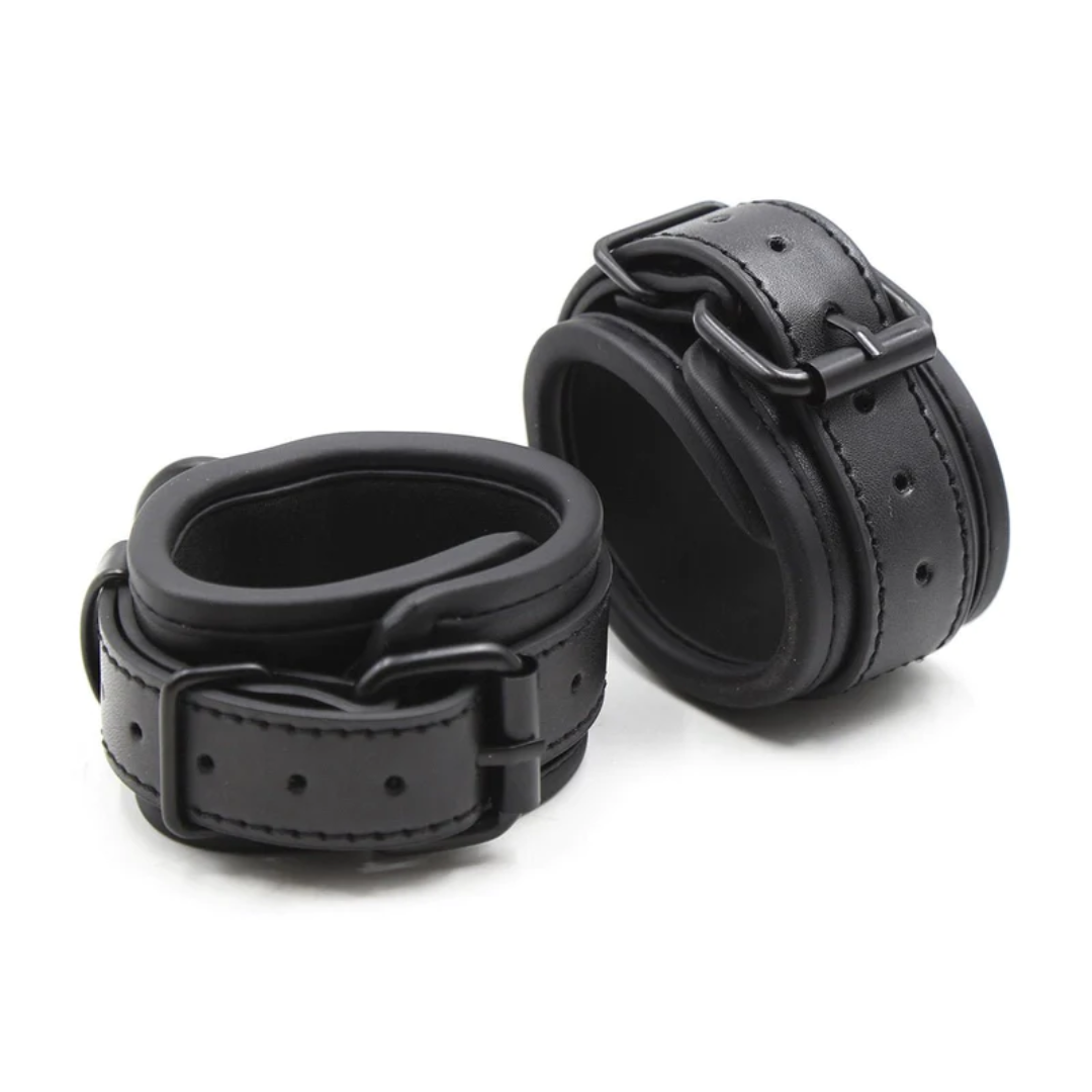 BDSM PU Leather Cuffs