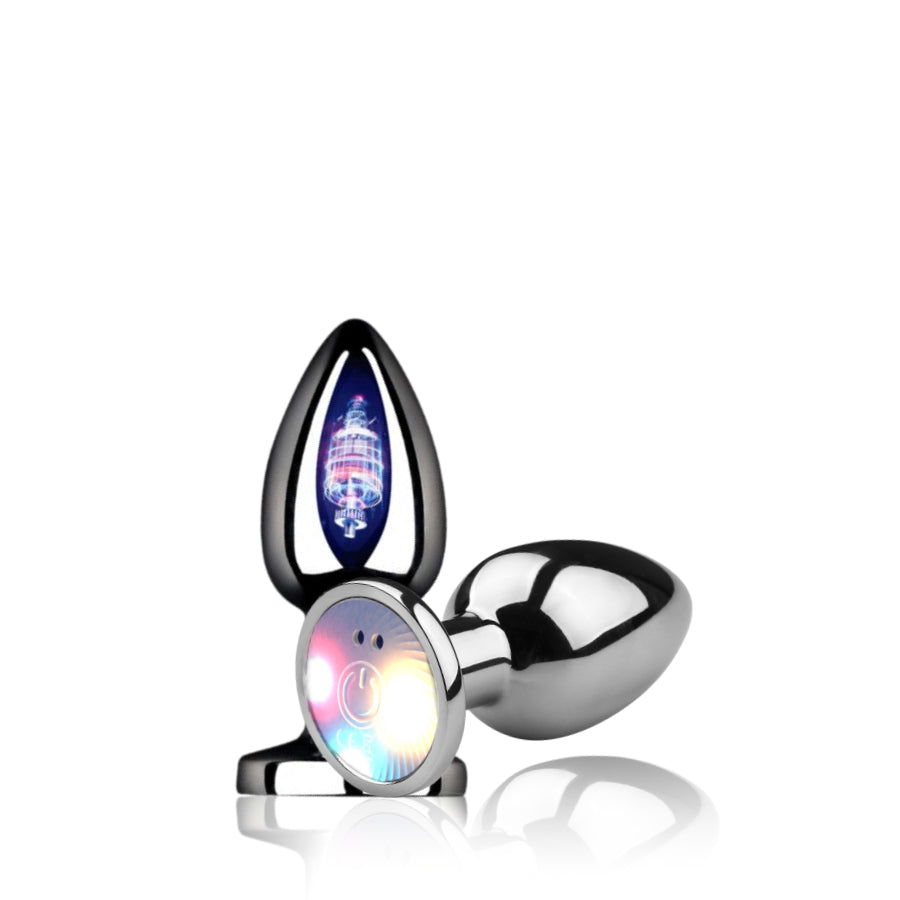 Groovy Booty - APP Stainless Steel Vibrating Anal Plug