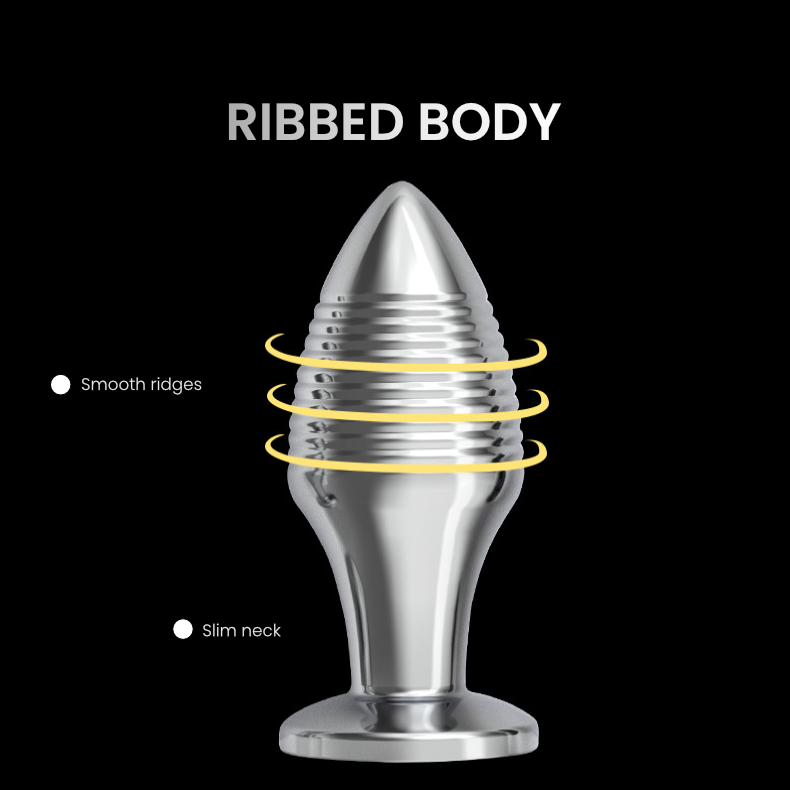 Tapered Temptation: The Vibrating Stainless Steel Anal Plug